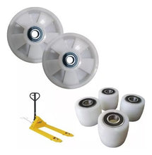 Carregar imagem no visualizador da galeria, Kit Completo Rodas Nylon Paleteira Vonder Beltools Menegotti